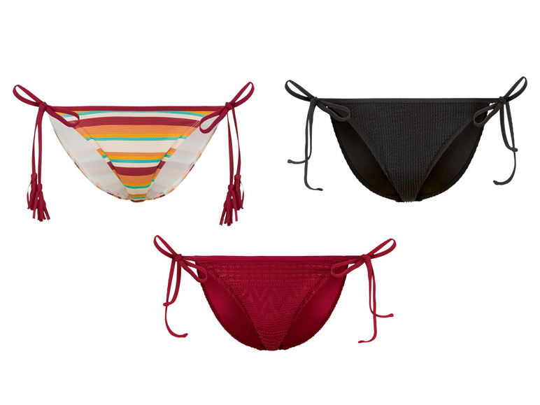 ESMARA® bikinibroek voor dames, met strikbandjes aan de zijkant, met elasthaan (OSCZ)