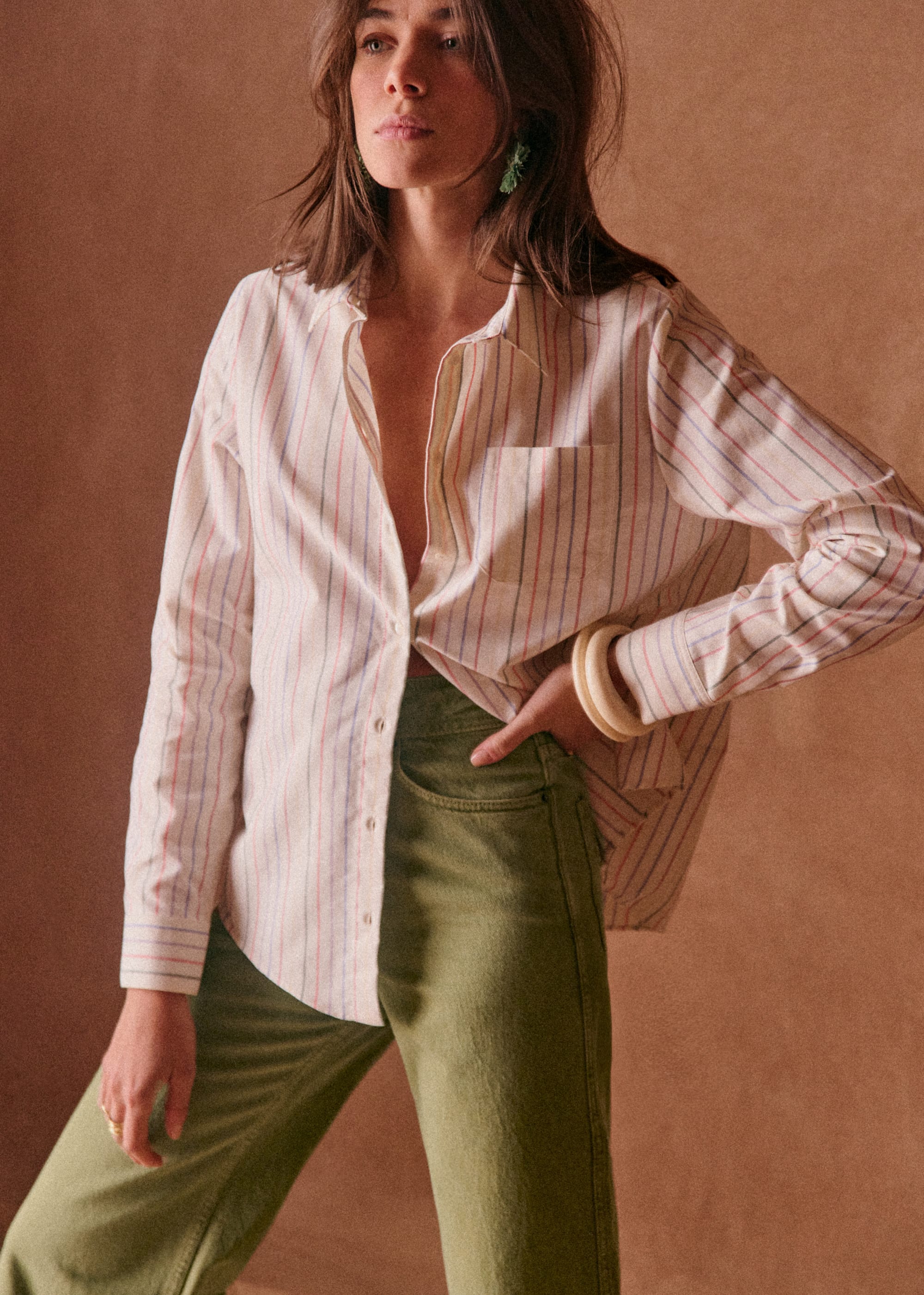 Chemise Tomboy - Rayures Multico - E-SHOP/CHEMISES & BLOUSES 5905302