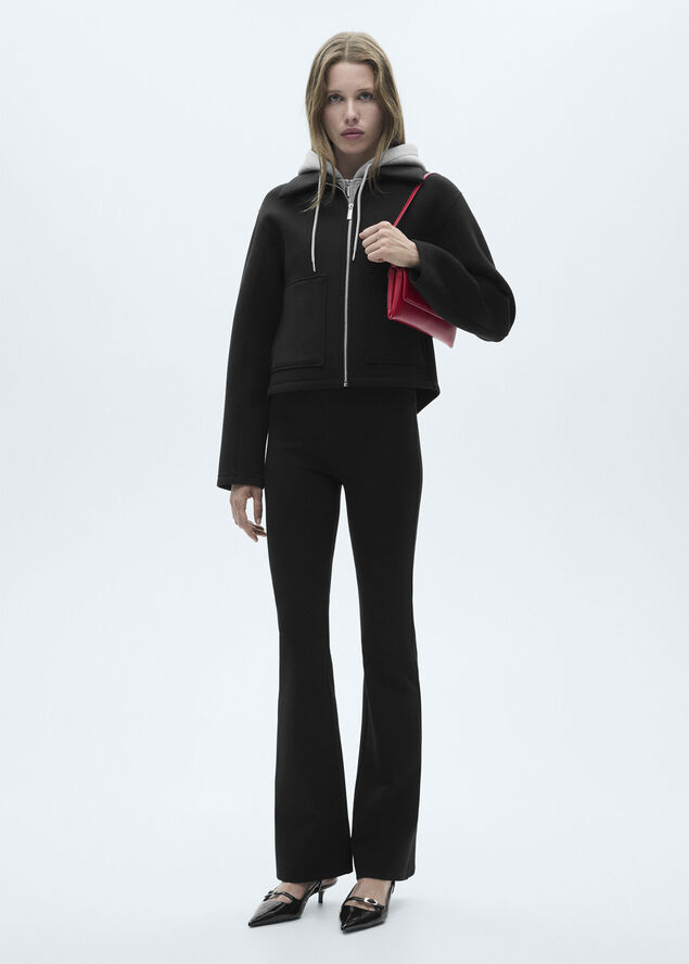 MANGO LEGGINGS. -- DELFIN Black