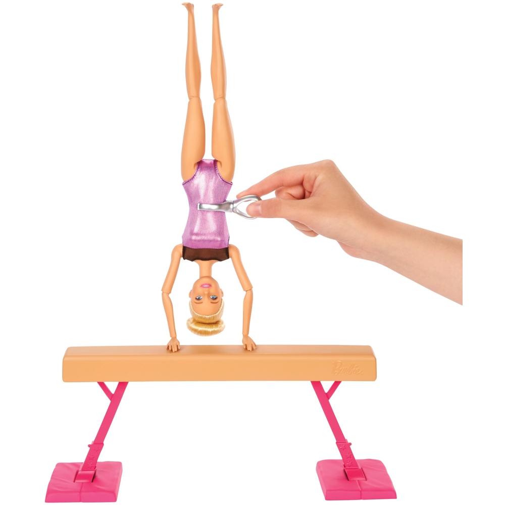 Barbie-Gymnastikpuppe und Spielset