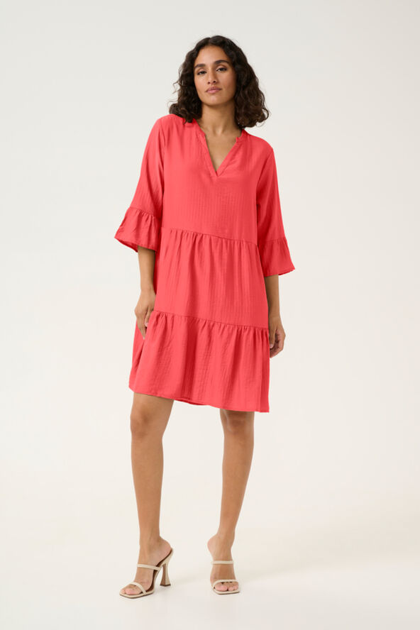 Cream CRLori Short Dress Paprika