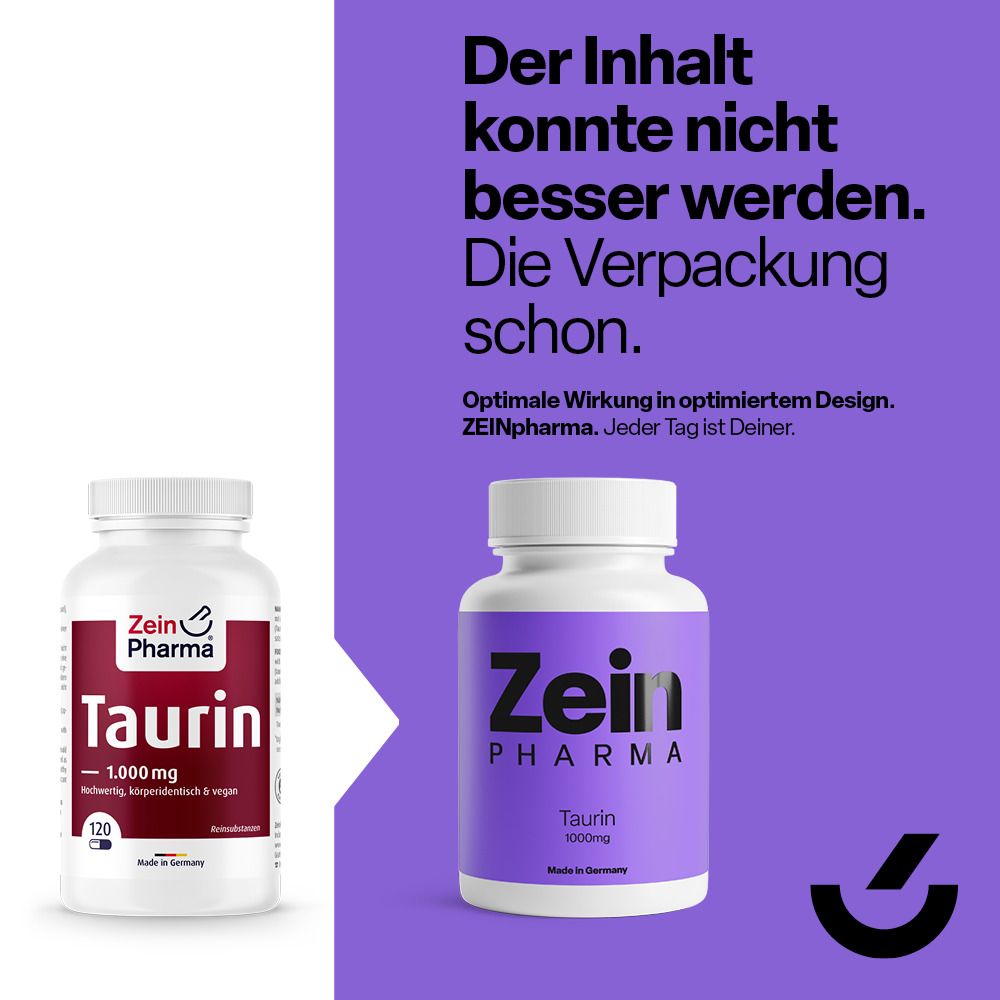 ZeinPharma®Taurin 1000 mg