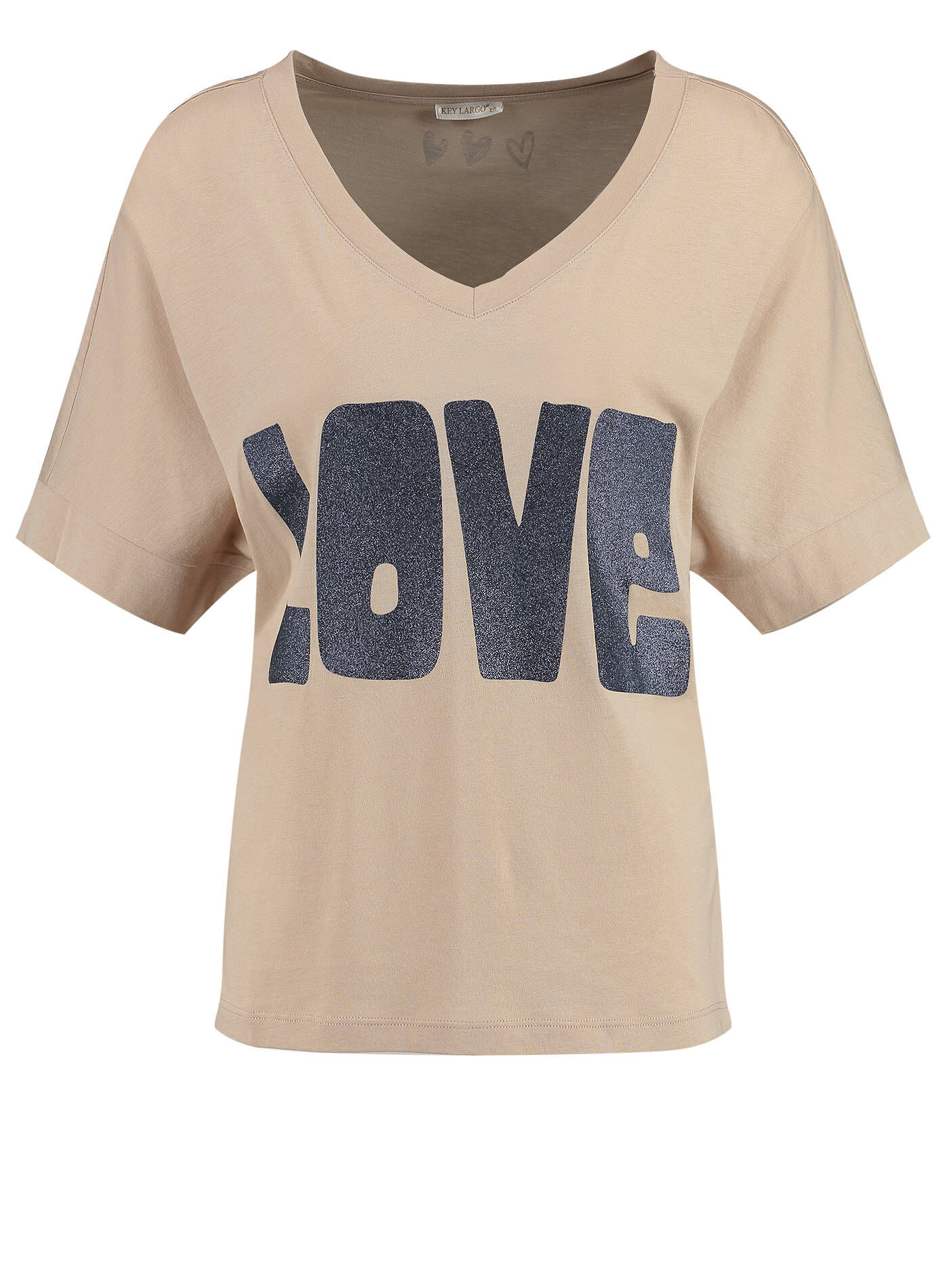 Key Largo| Damen T-Shirt LONELY V-NECK