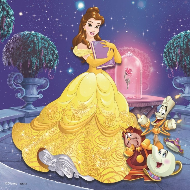 Puzzle-Box - Disney Princess - Abenteuer der Prinzessinnen - 3x 49 Teile