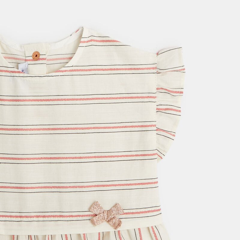 Robe bébé fille à rayures Absorba Aucune nuance