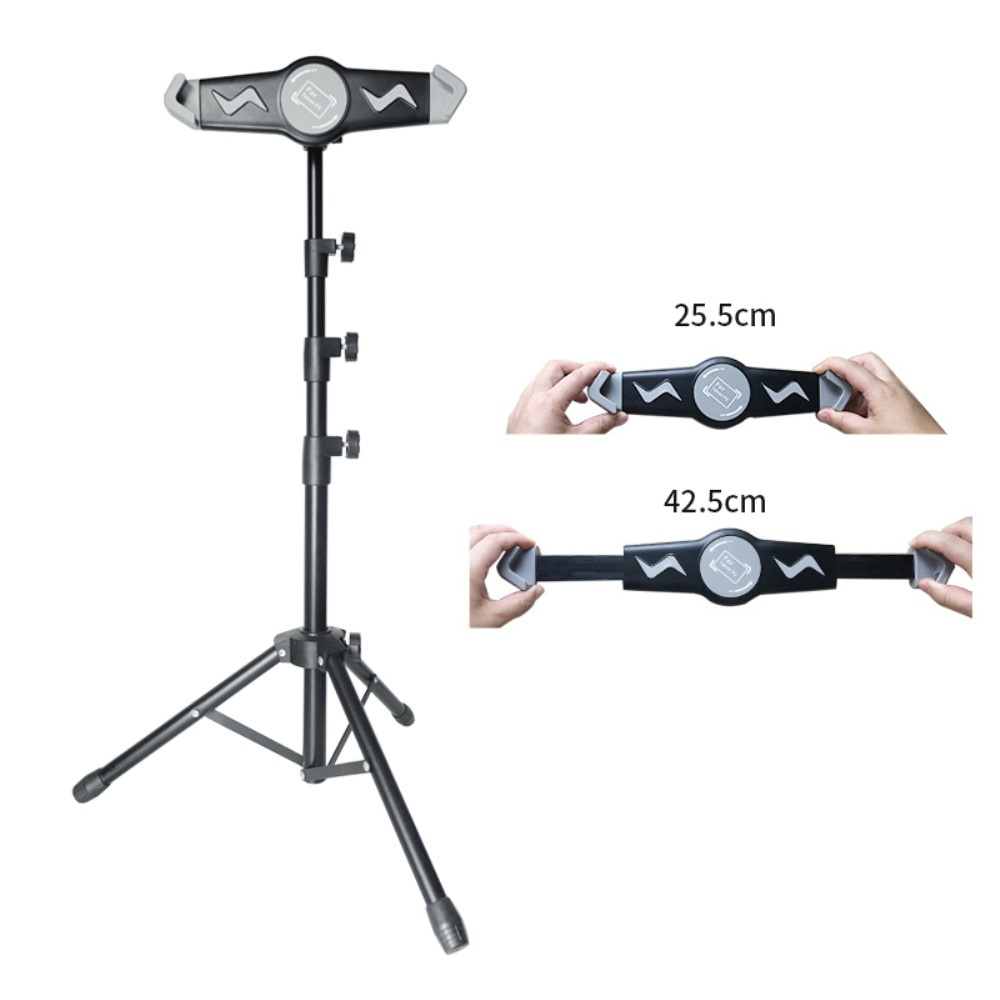(150cm) 360° Universal Aluminium Tripod Stativ Halterung für Tablets   Aufbewahrungstasche (10-16.7