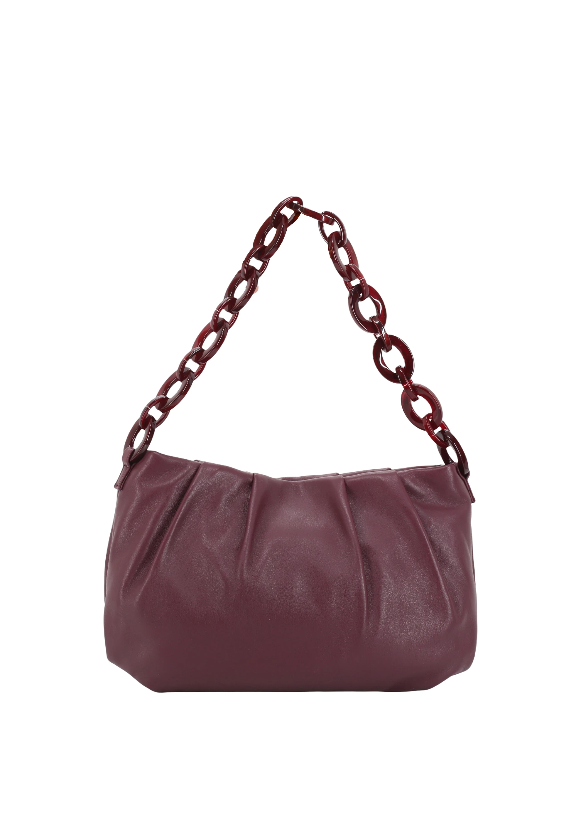 Shoulder bag DAYA Leather Piuma lucido Standard