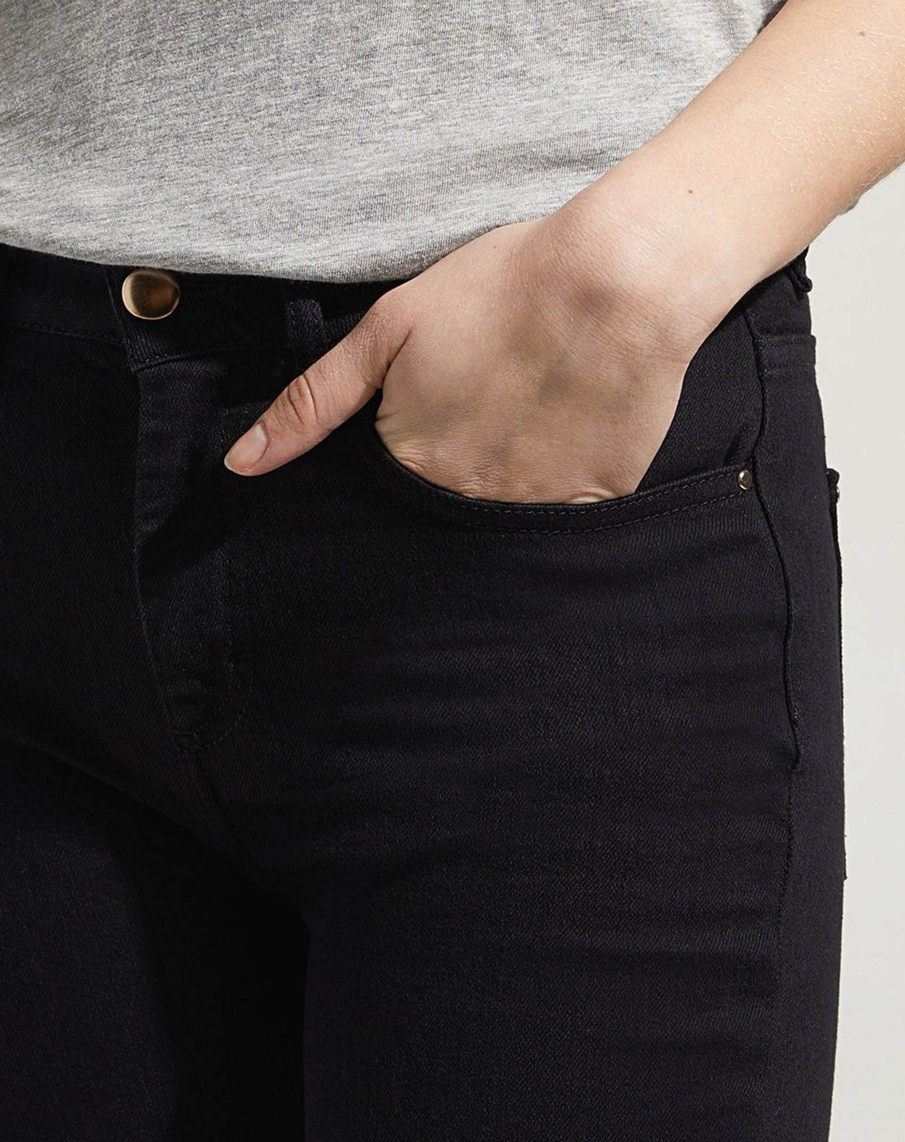 Jodhpur Jean Bmock droit brut noir