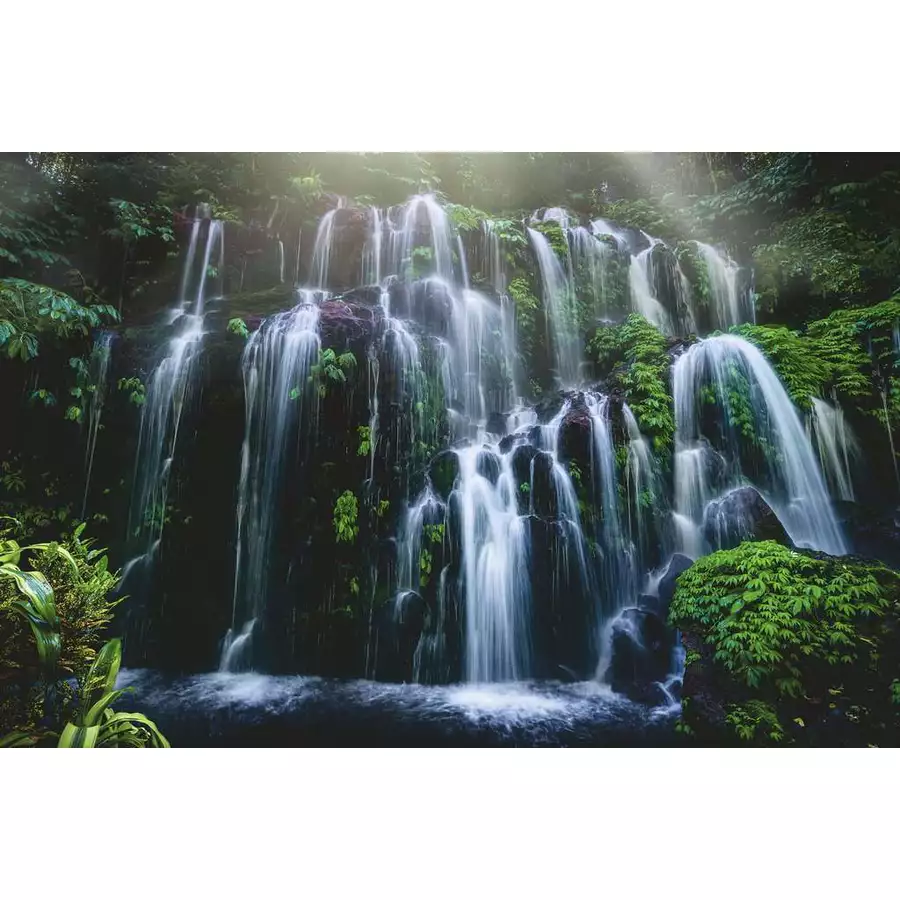 Ravensburger Wasserfall auf Bali bunt