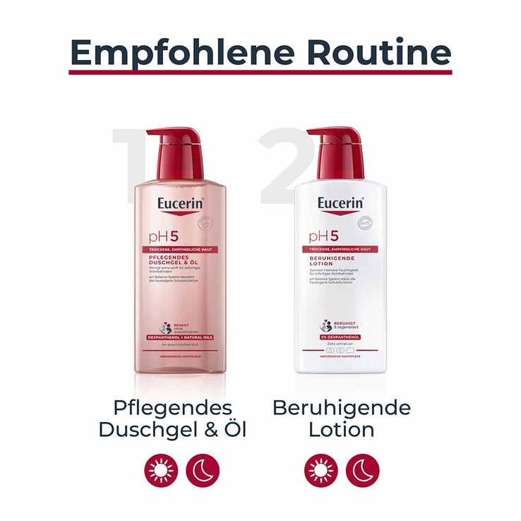 Eucerin pH5 Duschgel & Öl empfindliche Haut, 400 ml