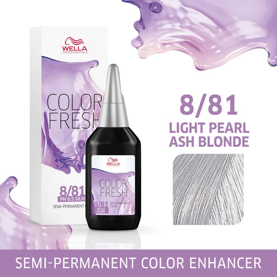 Wella Professionals Color Fresh 8/81 Light Pearl Ash Blonde 75 ml