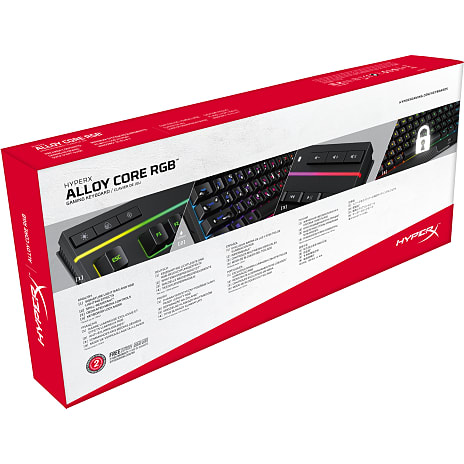 HyperX Alloy Core RGB - Membrane Gaming Keyboard