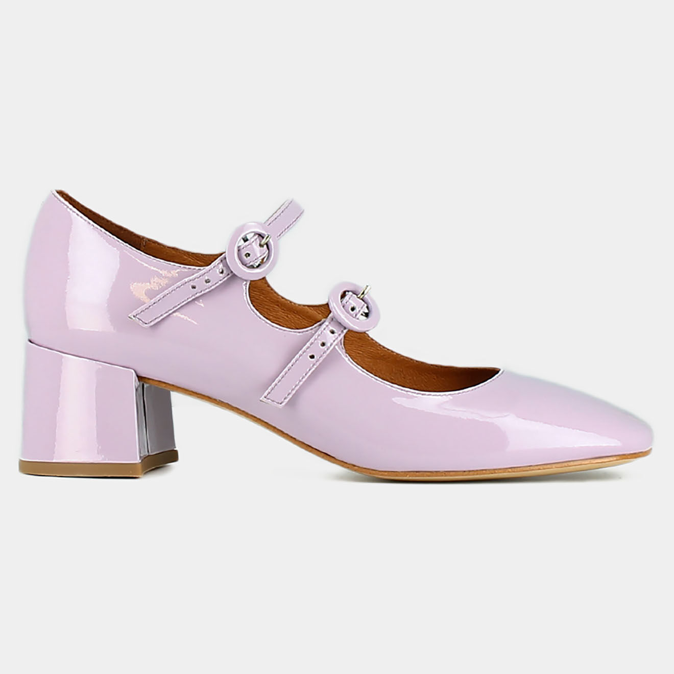 Jonak Babies en Cuir verni Delou lilas - Talon 5 cm