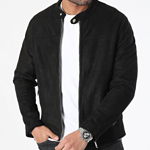Veste Biker Noir