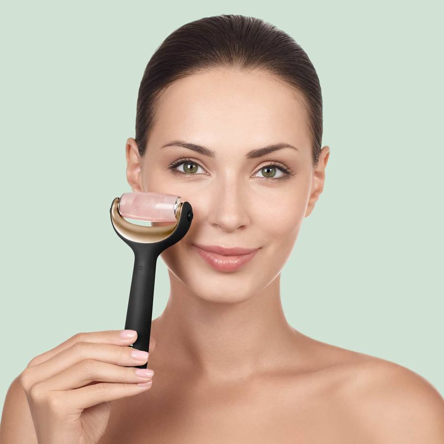 GESKE MicroNeedle Face & Body Roller 9 in 1 Gray