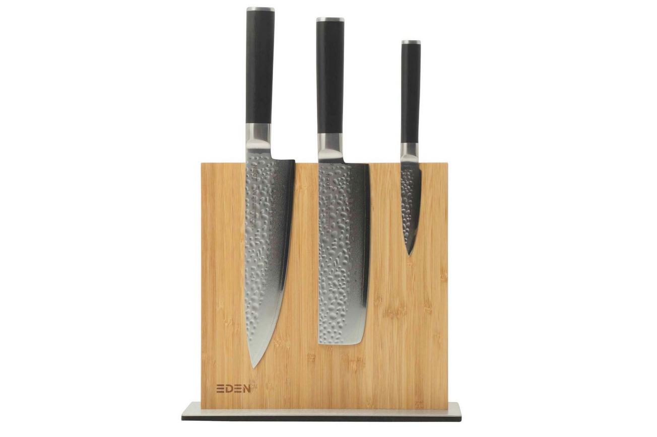 Eden Magnetic Knife Block EQB103 bamboehout