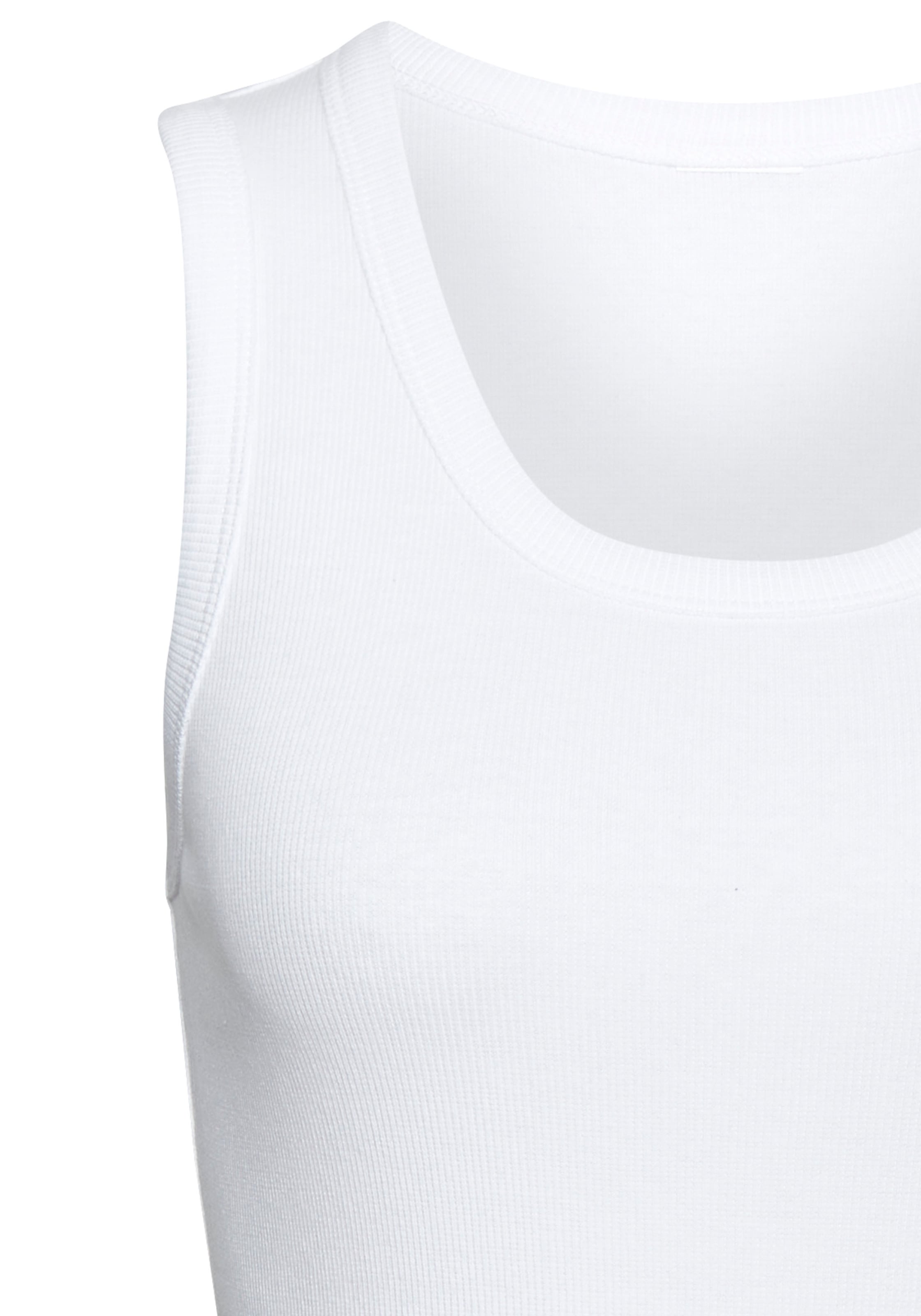 Vivance Tanktop »aus weichem Rippen-Jersey« 2er-Pack,