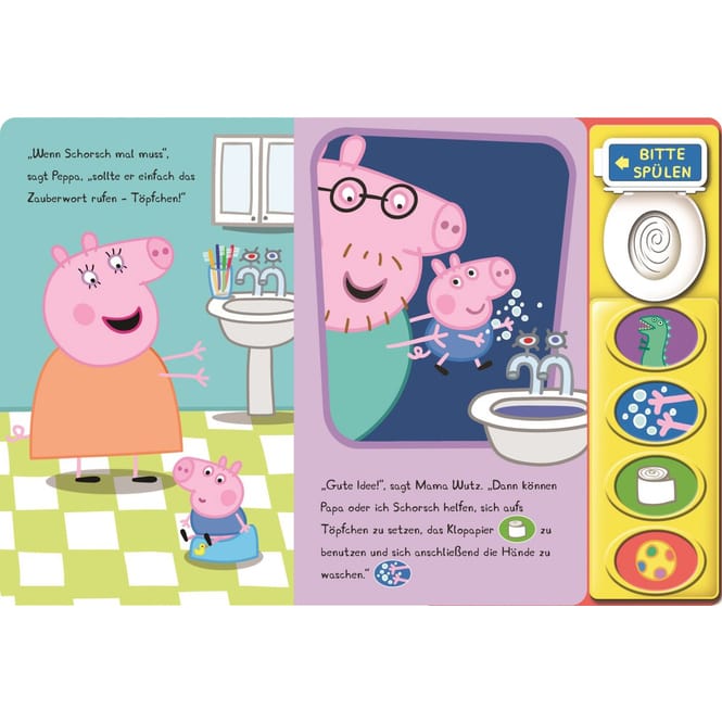 Peppa Wutz - Schorch geht auf´s Töpfchen - Soundbuch