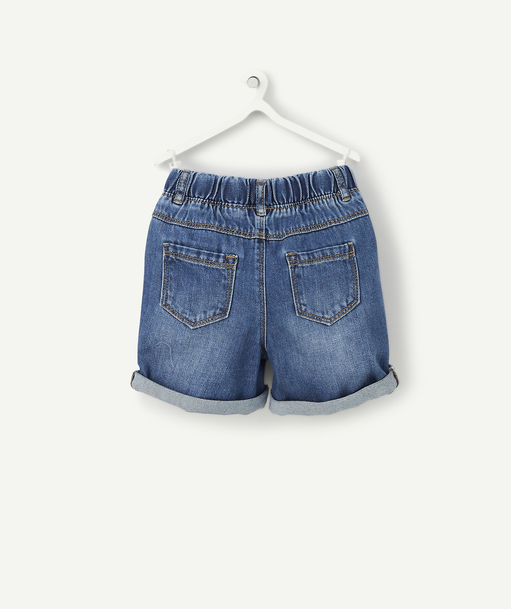 BERMUDA BÉBÉ-GARÇON EN DENIM LOW IMPACT