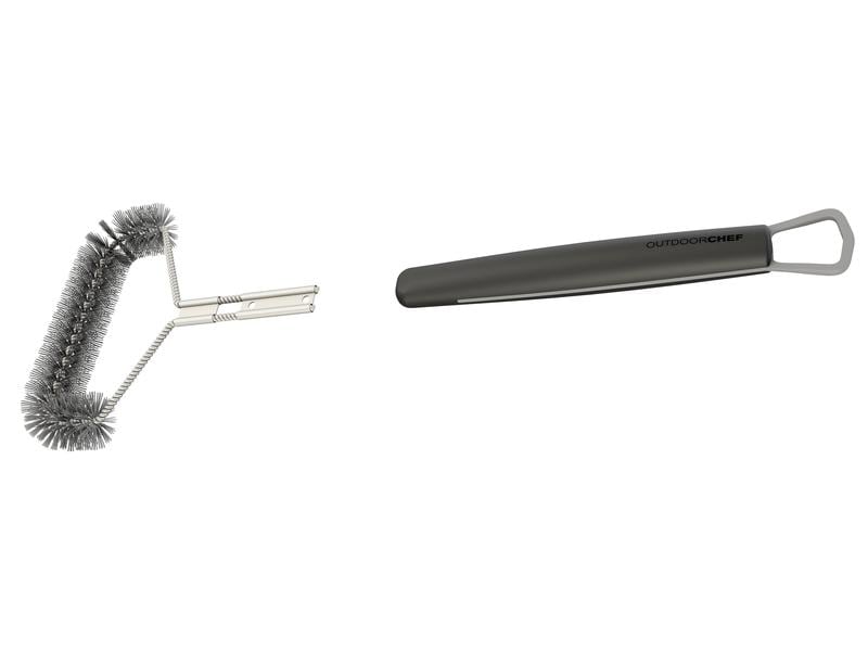 Outdoorchef Grillbürste Triangel, 41.5 cm Drei-seitige Reinigungsbürste