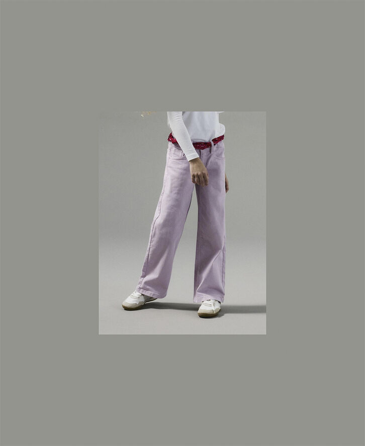 Name It NKFROSE WIDE TWI PANT 1115-TP NOOS Winsome orchid