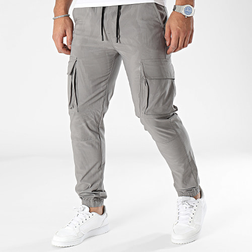 Pantalon Cargo Gris