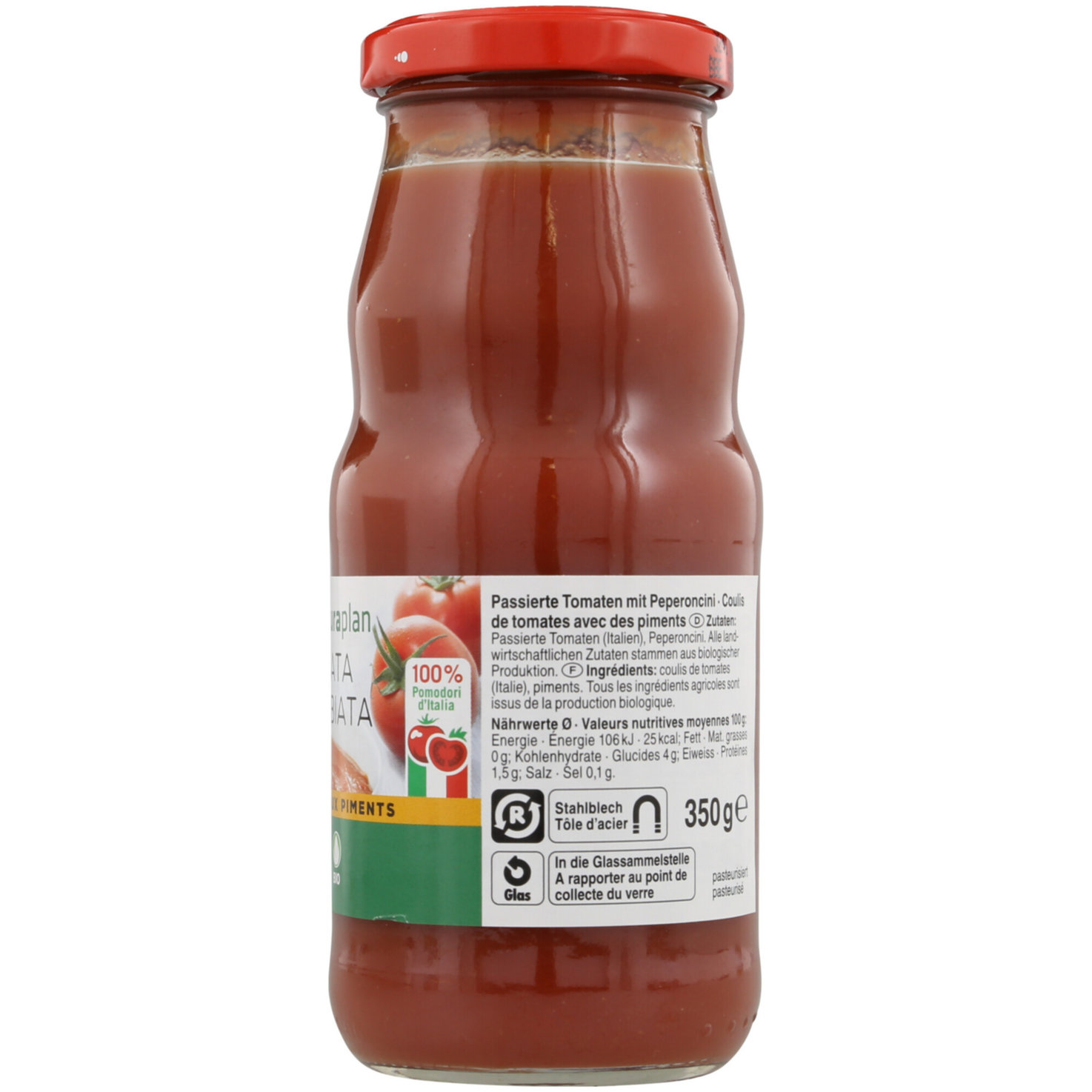 Naturaplan Bio Passata Arrabbiata Peperoncini