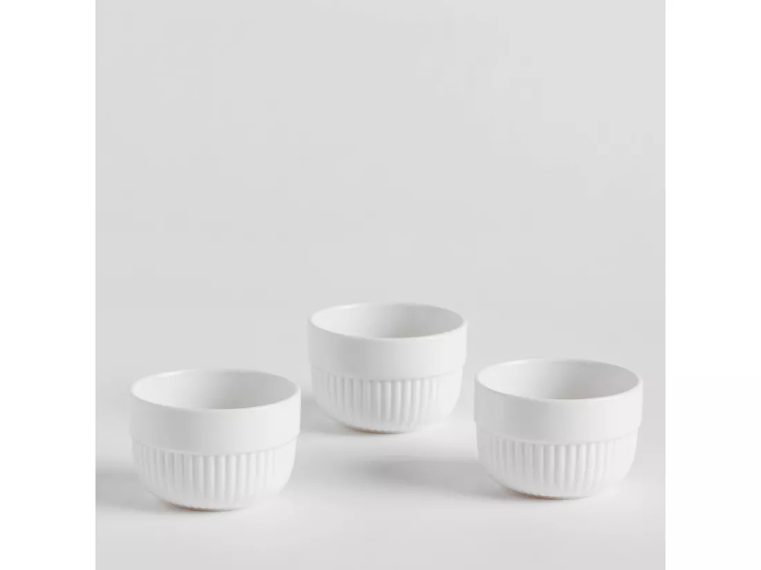 Ensemble De Plats De Service Sandino Blanc Moyen 16 x 8.5