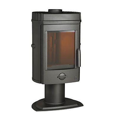 Poêle à bois en fonte Invicta Mesnil 8kW 100m²