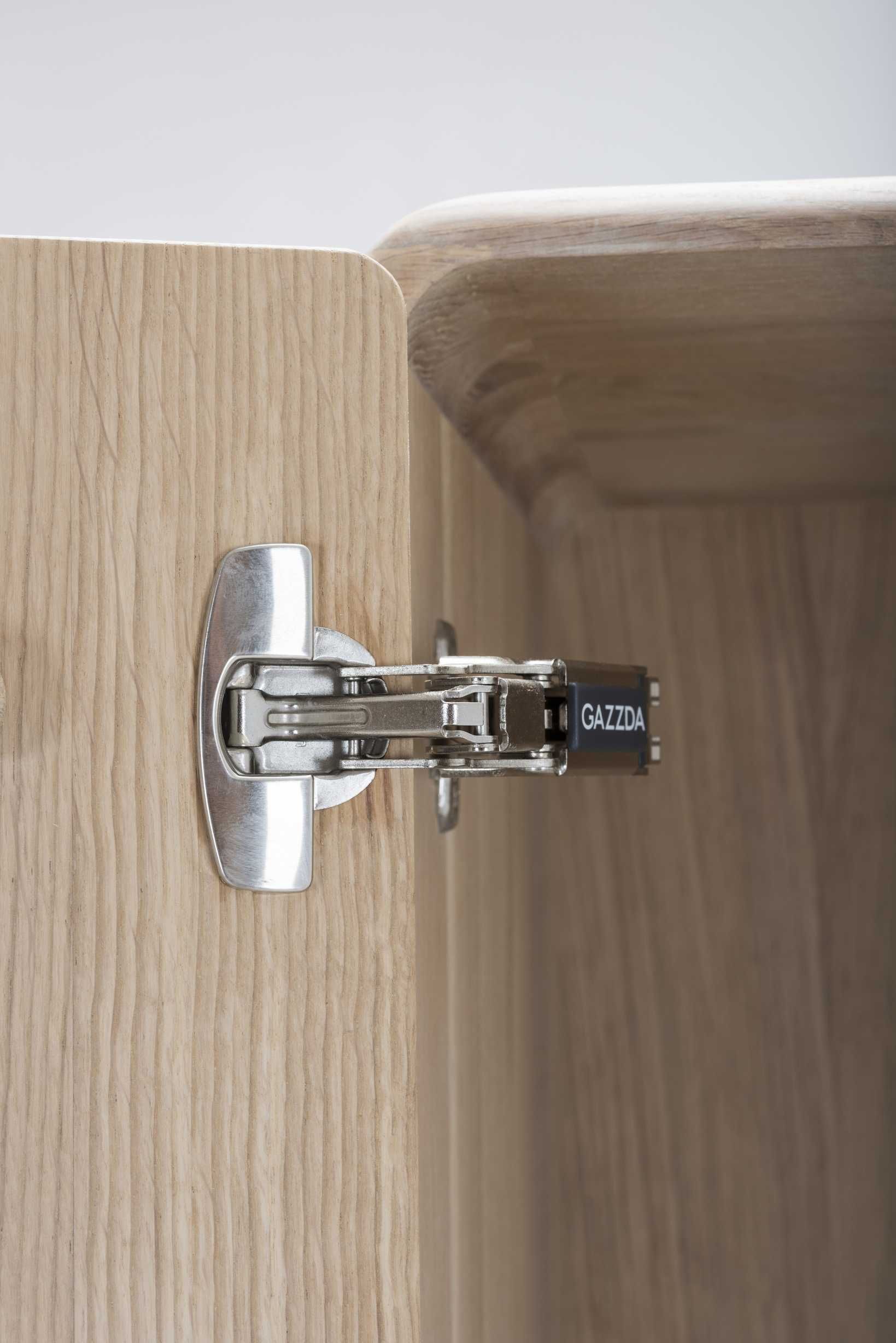Fawn kledingkast massief hout naturel