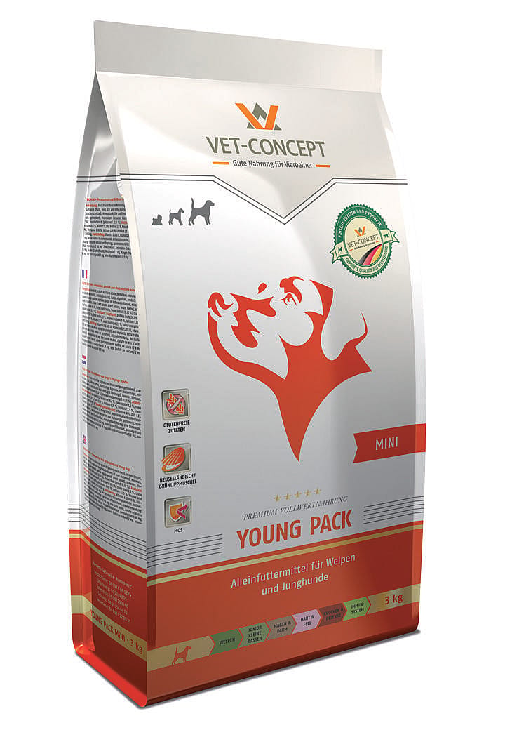 Vet-concept Young Pack Mini Hond 3 kg