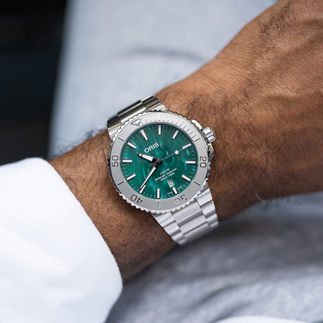 Oris Aquis Date x Bracenet Ø 43.5mm