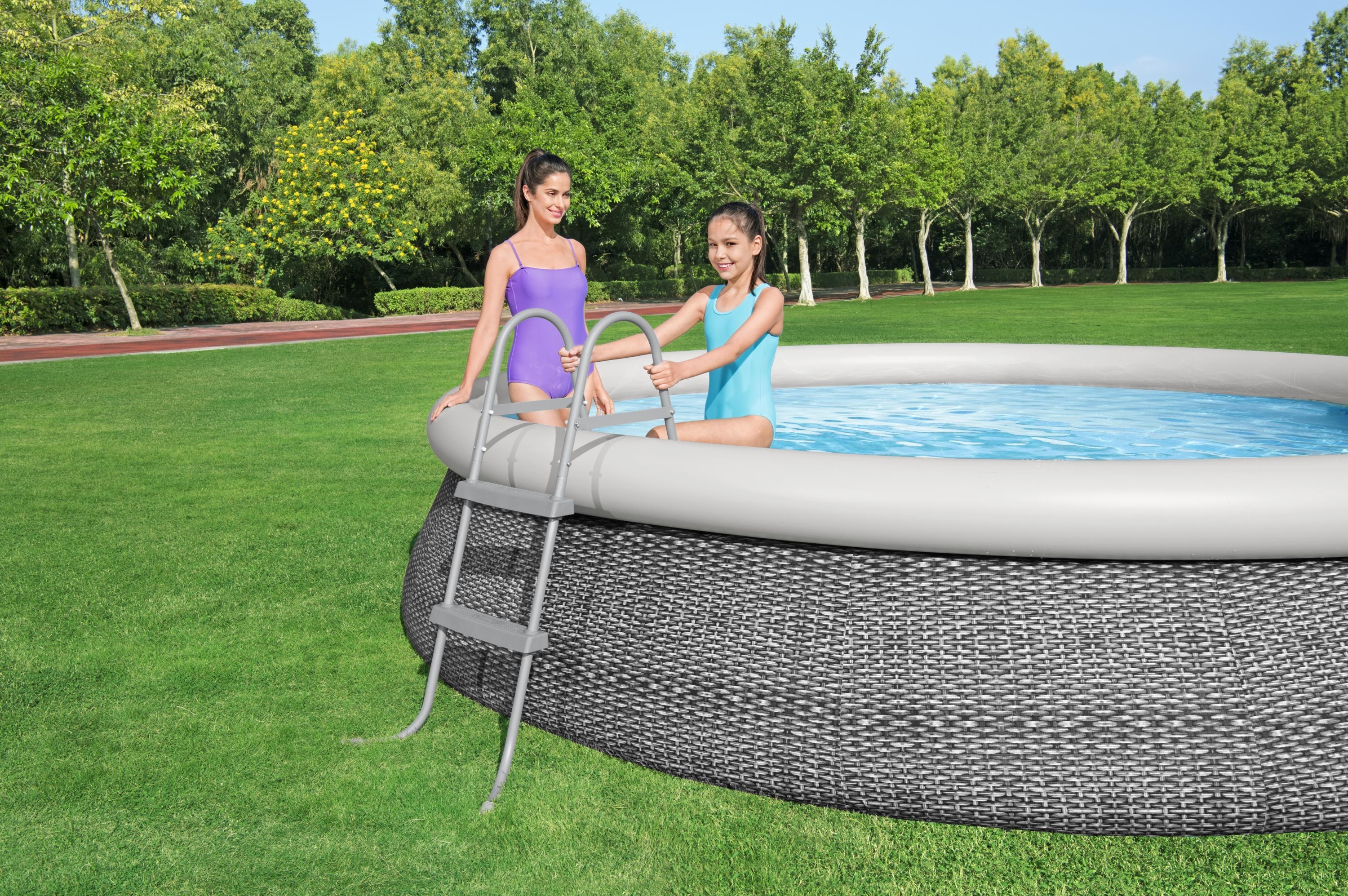 Pool Leiter für Poolhöhe 84 cm