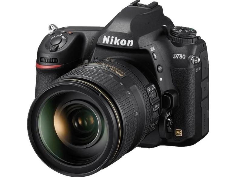 Nikon D780   AF-S 24-120mm F/4 VR kit, 24,5 MP, 6048 x 4024 pixel, CMOS, 4K Ultra HD, Berøringsskærm, Sort