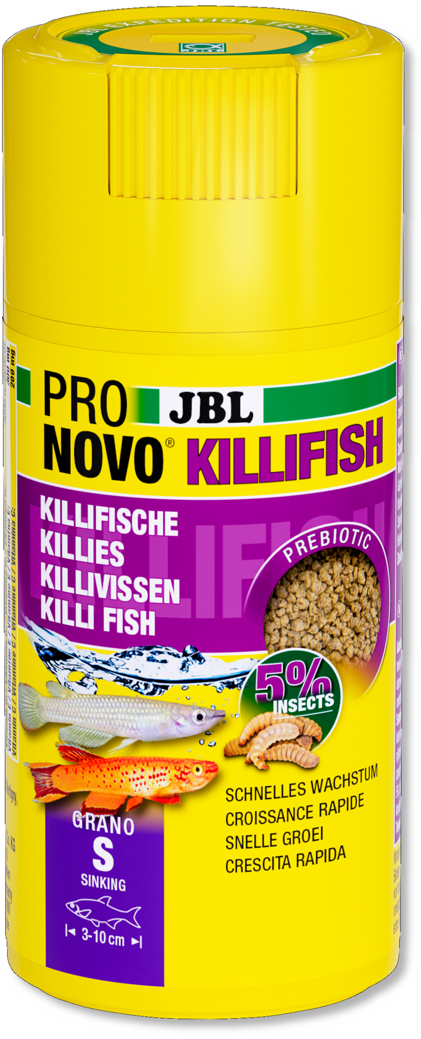 JBL Pronovo Killifish Grano S 100ml Click | Killivisvoer