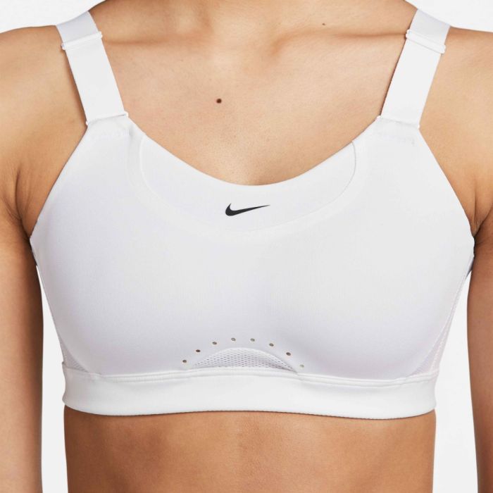 Nike Dame BH Dri-FIT Alpha High Support Bra Hvid