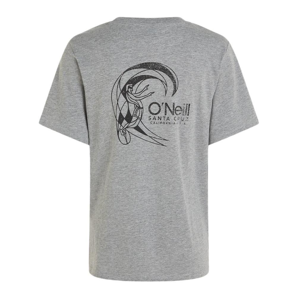 O'Neill T-shirt Gris Femme O'Neill Circle Surfer
