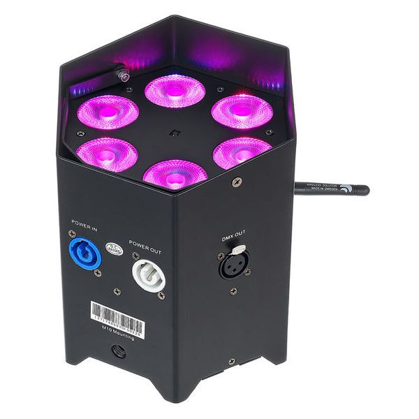 Stairville BEL6 Battery Event Light Bundle