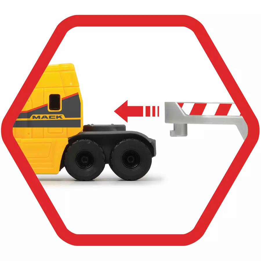 DICKIE Toys MackVolvo Micro Builder Truck