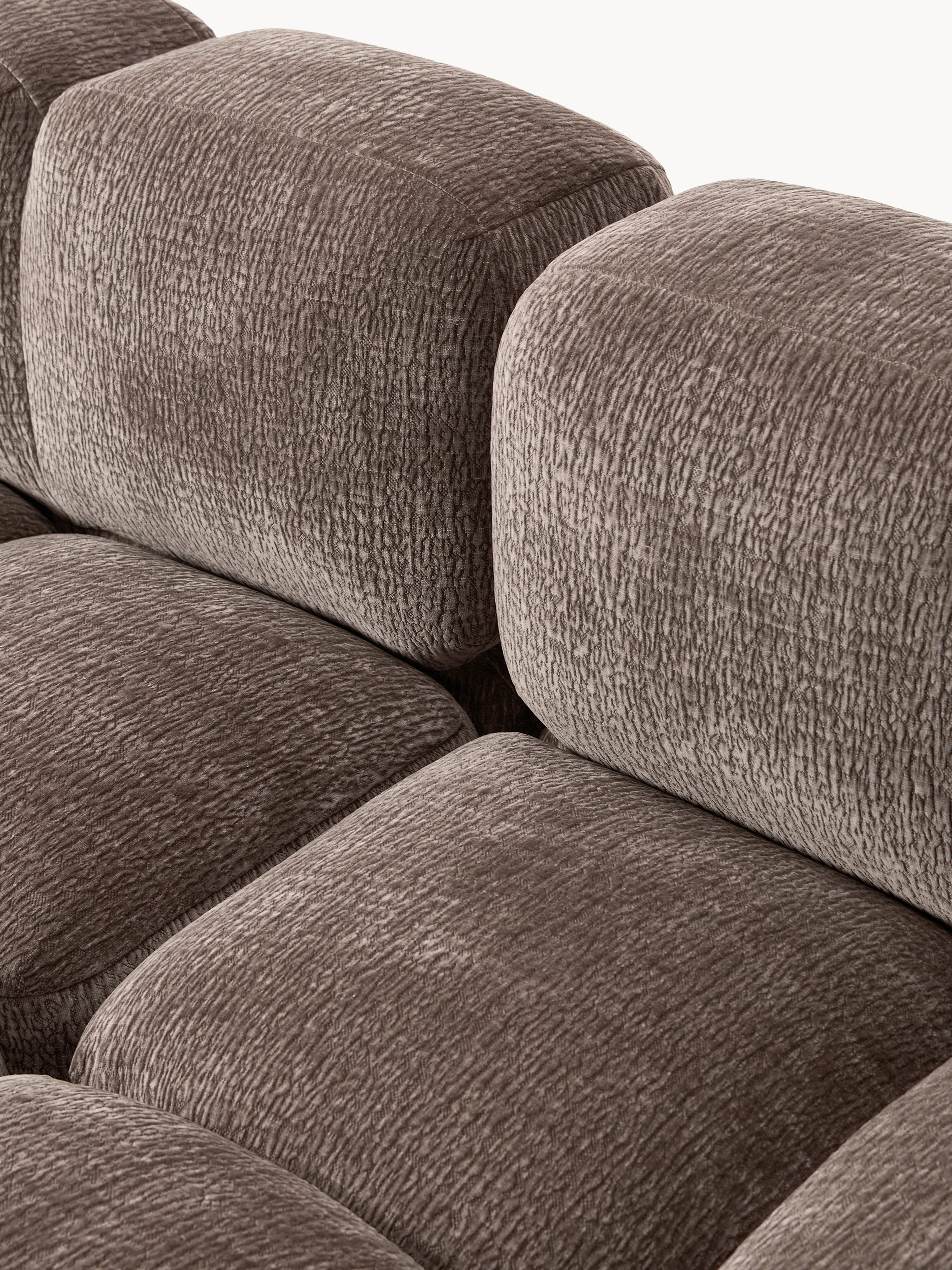 Modulaire bank Tayla (3-zits) met poef (links/rechts)