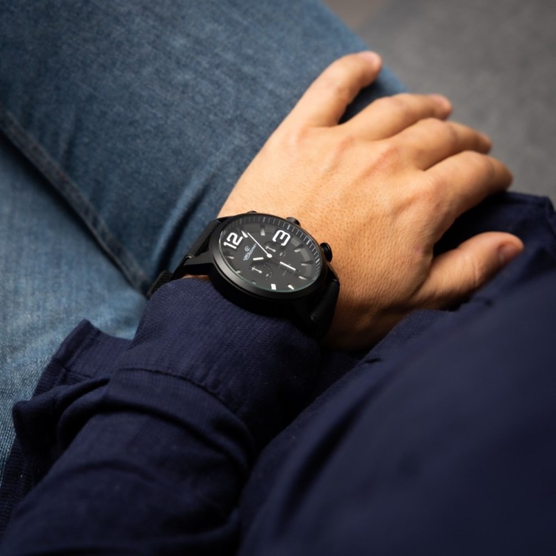 Montre Homme CHTIME bracelet Silicone Noir