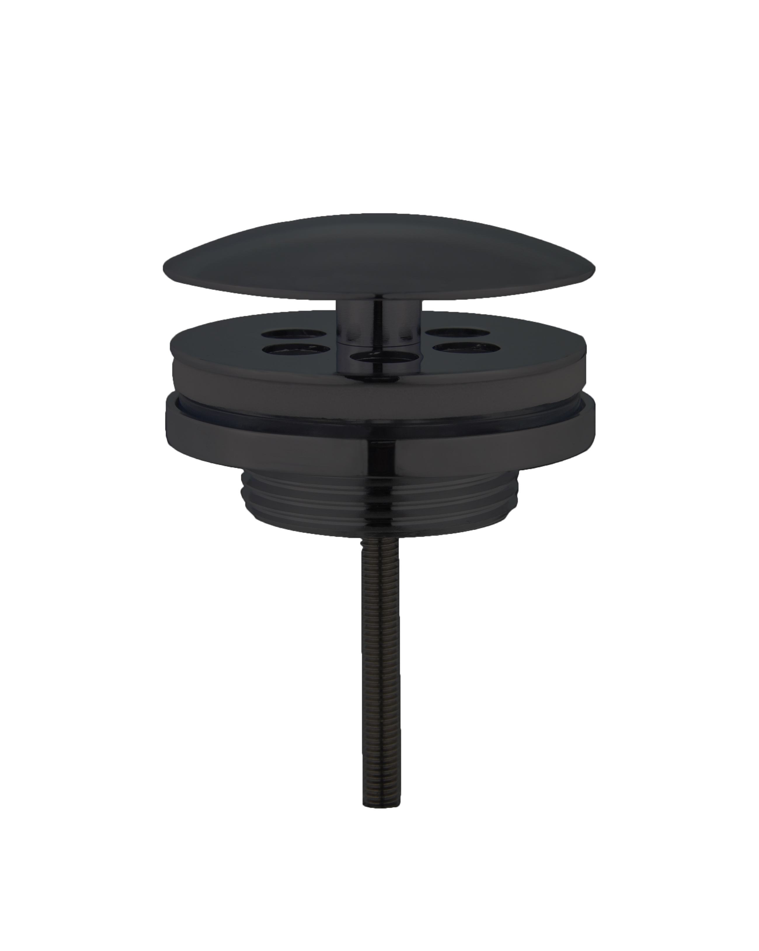 Best Design Nero lage fontein afvoerplug mat zwart