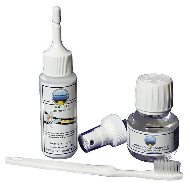 ABYSSNAUT - DUO LUBRIFIANT ENTRETIEN FERMETURES A GLISSIERE