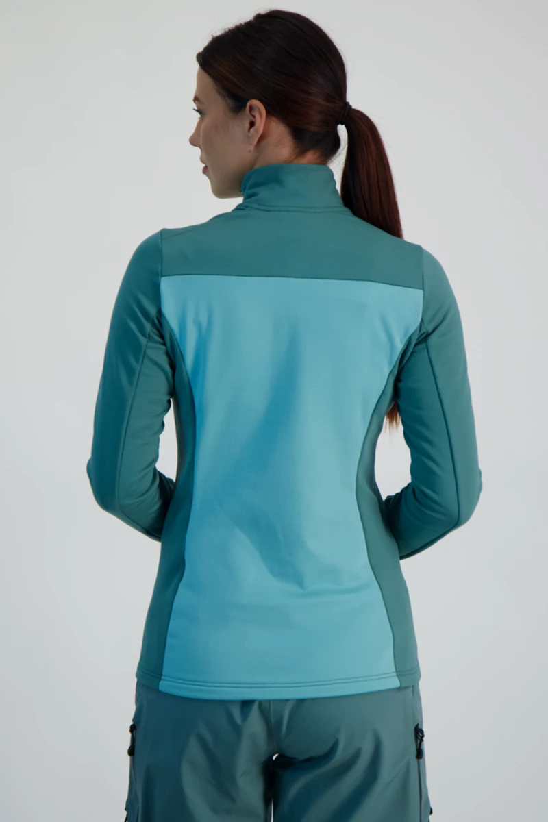 Ortovox Fleece Light Zip Neck Damen Midlayer
