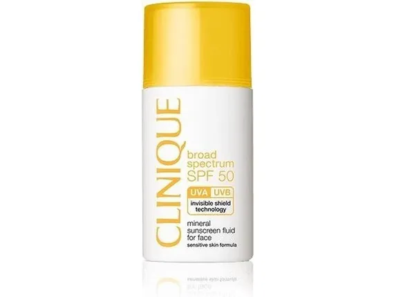 Clinique Mineral Sunscreen Fluid For Face SPF50 - Unisex - 30 ml