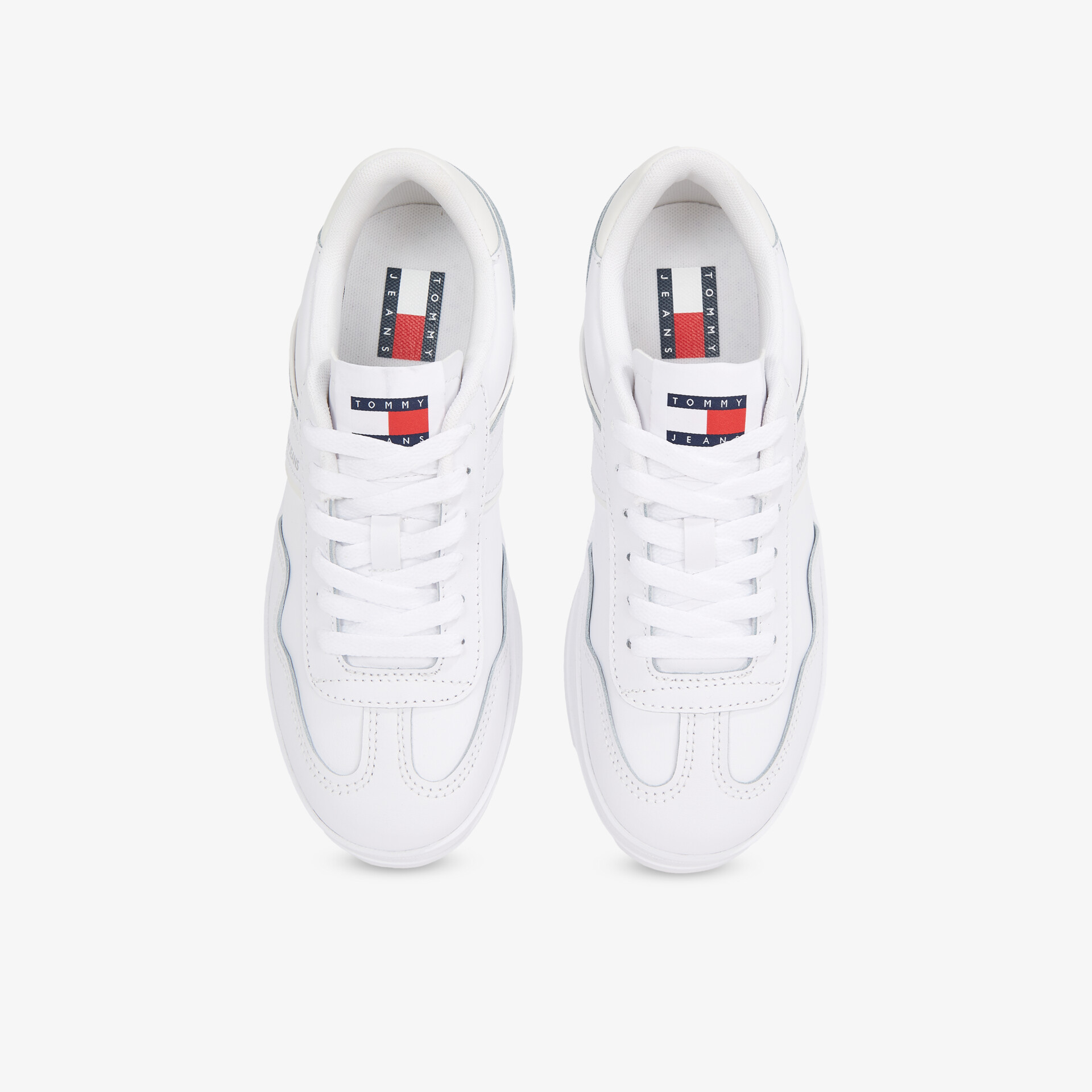 TOMMY JEANS Damen Sneaker Low weiß