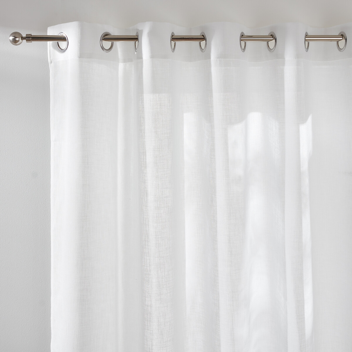LA REDOUTE INTERIEURS<br>Cortina de vidro, ampla, com ilhós, Nyong