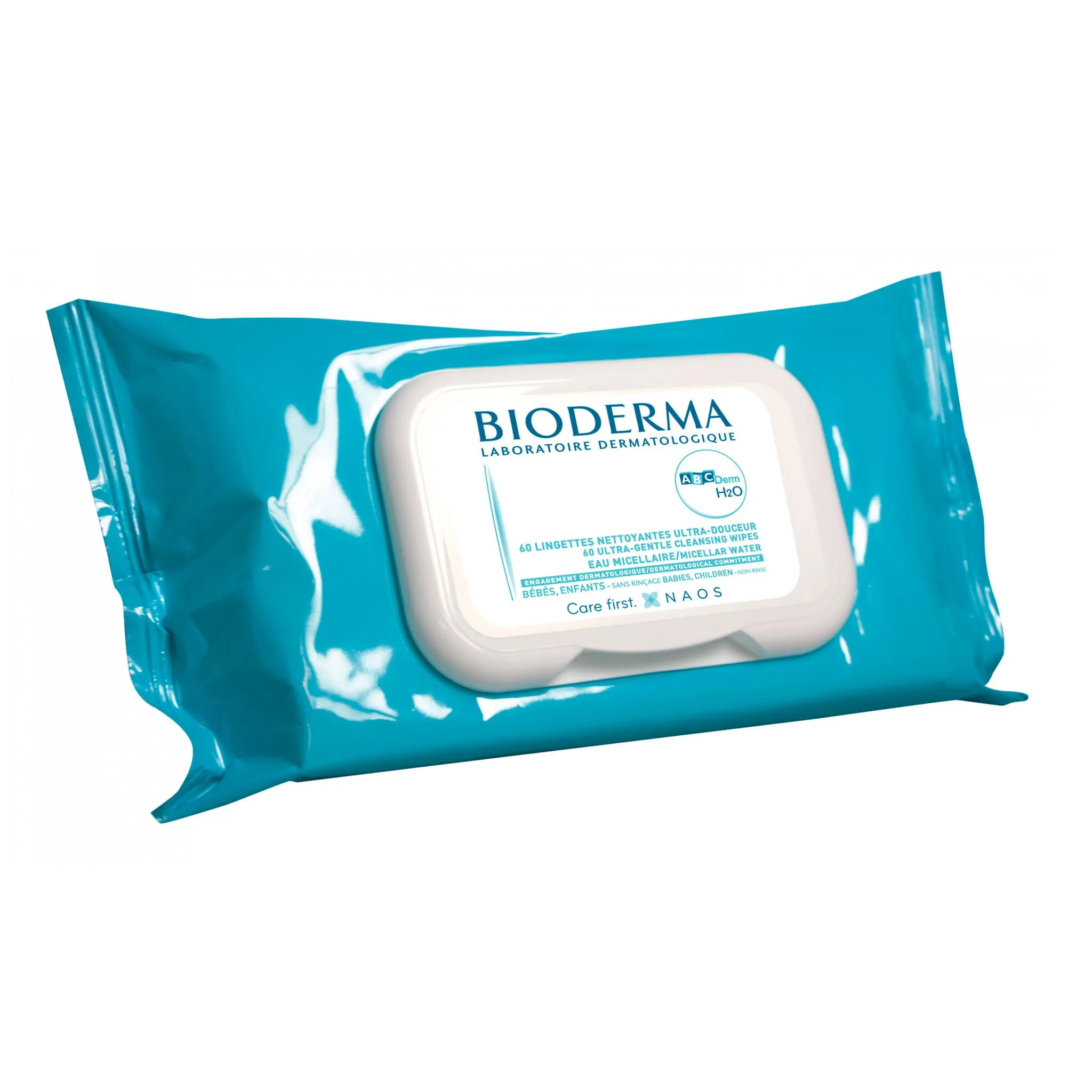 Bioderma ABCDerm H2O Lingettes (60)