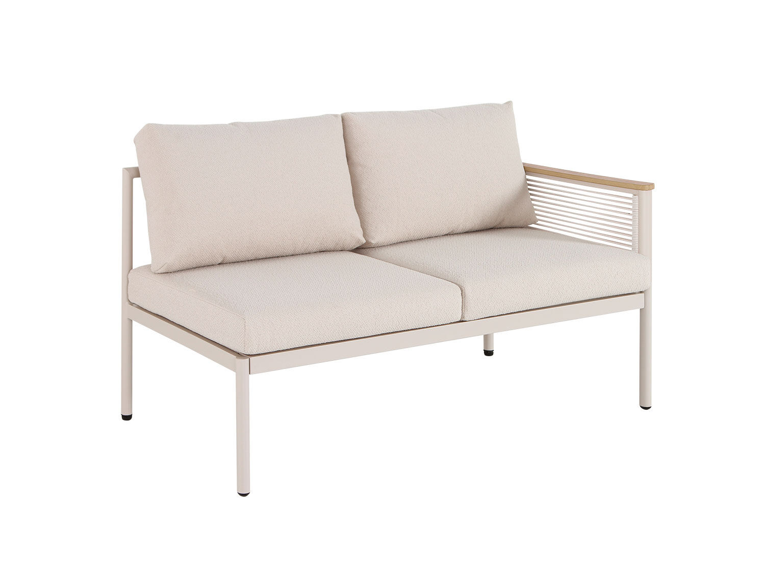 Eck-Lounge Hanna mit Lounge-Tisch