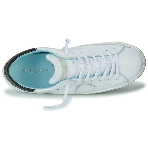 Philippe Model - PRSX LOW MAN Blanco / Negro